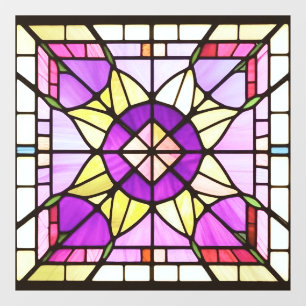Autocollant Pour Fenêtre Clous de fenêtre en verre d'art AI