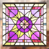 Autocollant Pour Fenêtre Clous de fenêtre en verre d'art AI (Feuille 2)