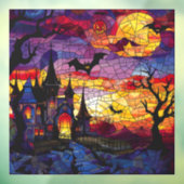 Autocollant Pour Fenêtre Clous de fenêtre en verre d'Halloween (Feuille 3)