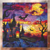 Autocollant Pour Fenêtre Clous de fenêtre en verre d'Halloween (Feuille 2)