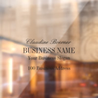 Clous de la fenêtre Business Home