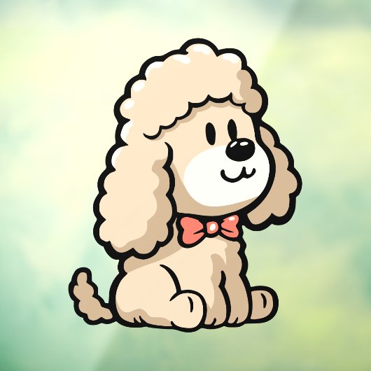 Autocollant Pour Fenêtre Cockapoo (Feuille 3)