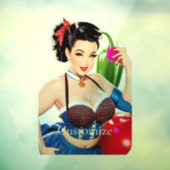 Autocollant Pour Fenêtre Cocktail Party Girl Thunder_Cove (Feuille 3)