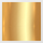 Autocollant Pour Fenêtre Code QR de modèle personnalisé Texte du logo Or fa (Feuille)