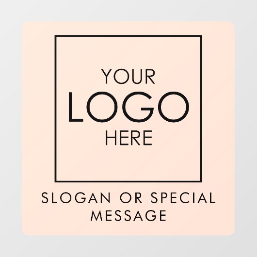 Autocollant Pour Fenêtre Code QR des médias sociaux Connectez-vous avec nou (Feuille)