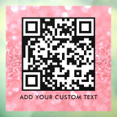 Autocollant Pour Fenêtre Code QR | Moderne Simple Scannable Élégant  (Feuille 3)