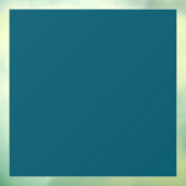 Autocollant Pour Fenêtre Coloris uni uni turquoise (Feuille 3)