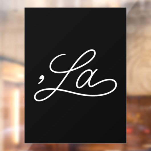 Autocollant Pour Fenêtre Coma La 2024 (Feuille 2)