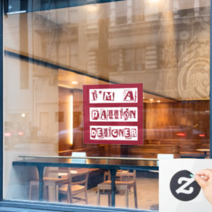 Autocollant Pour Fenêtre Concepteur Passionné