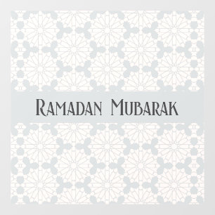 Autocollant Pour Fenêtre Conception d'art islamique élégant