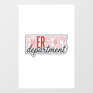 Autocollant Pour Fenêtre Conception de chemise de typographie du service de