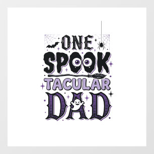 Autocollant Pour Fenêtre Conception de chemise Halloween pour papa Vintage