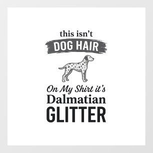 Autocollant Pour Fenêtre Conception de citation de cheveux de chien drôle d