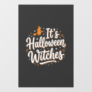 Autocollant Pour Fenêtre Conception de citation de sorcière mignonne de sor
