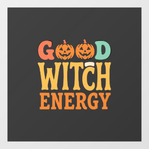 Autocollant Pour Fenêtre Conception de citrouille d'Halloween Énergie de bo