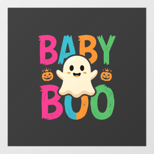 Autocollant Pour Fenêtre Conception de fantôme Halloween Baby Boo_1