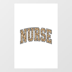 Autocollant Pour Fenêtre Conception de maillot universitaire d'infirmière l