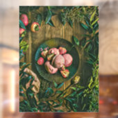 Autocollant Pour Fenêtre cône gaufre (Feuille 2)