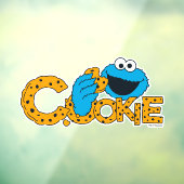 Autocollant Pour Fenêtre Cookie Monster | Cookie ! (Feuille 3)
