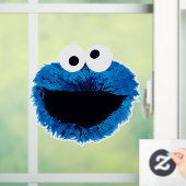 Autocollant Pour Fenêtre Cookie Monster | Tendance de l'aquarelle (Maison)