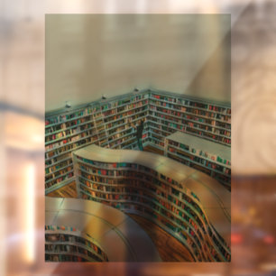 Autocollant Pour Fenêtre Cool lecture amant cadeau