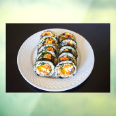 Autocollant Pour Fenêtre Coréen Kimbap Coréen Sushi Roll (Feuille 3)