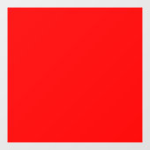 Autocollant Pour Fenêtre Couleur solide rouge | Classique | Élégant | tenda (Feuille)