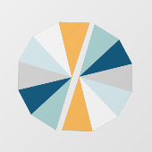 Autocollant Pour Fenêtre Couleurs  (Feuille)