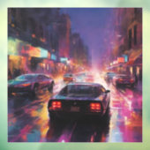 Autocollant Pour Fenêtre Course dynamique Cityscape (Feuille 3)