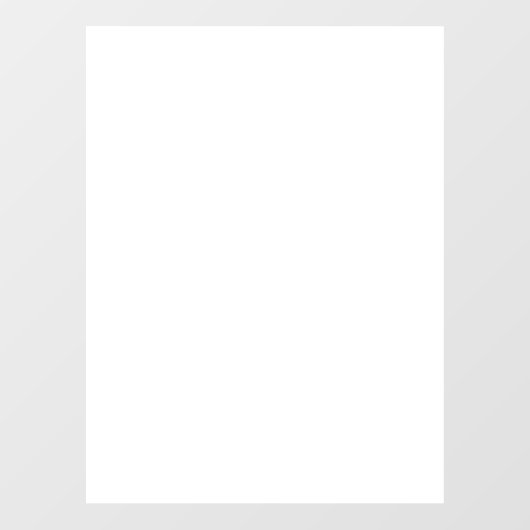 Autocollant Pour Fenêtre Create Your Own (Feuille)