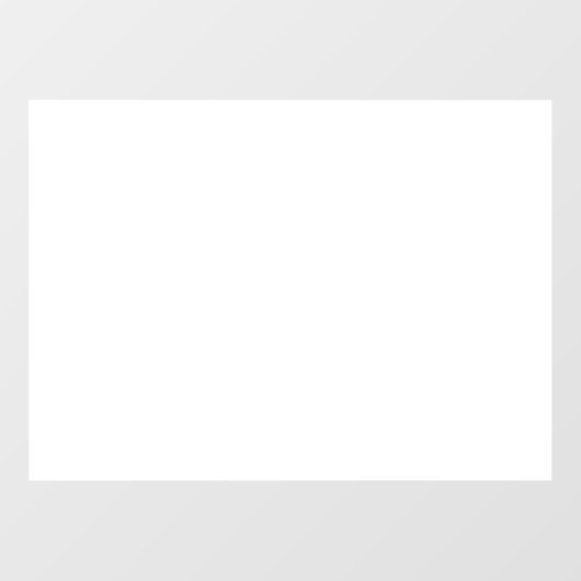 Autocollant Pour Fenêtre Create Your Own (Feuille)