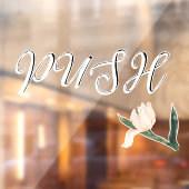 Autocollant Pour Fenêtre Create Your Own Simple Custom Push (Feuille 2)