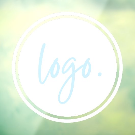 AUTOCOLLANT POUR FENÊTRE CRÉEZ VOTRE PROPRE COMMERCE D'ENTREPRISE LOGO COMP (Feuille 3)