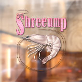 Autocollant Pour Fenêtre Crevettes (Feuille 2)