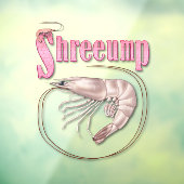 Autocollant Pour Fenêtre Crevettes (Feuille 3)