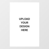 Autocollant Pour Fenêtre Custom (Feuille)