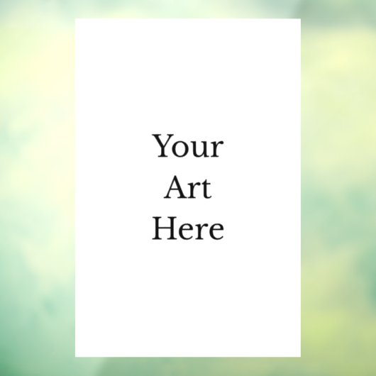 Autocollant Pour Fenêtre Custom Print Multiple Sizes (Feuille 3)