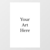 Autocollant Pour Fenêtre Custom Print Multiple Sizes (Feuille)