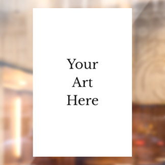 Autocollant Pour Fenêtre Custom Print Multiple Sizes