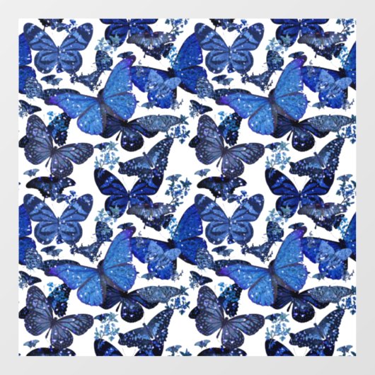 Autocollant Pour Fenêtre cute butterflies wittter (Feuille)