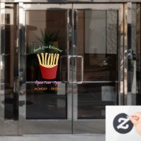 Cute kawaii frites fast food dessin animé