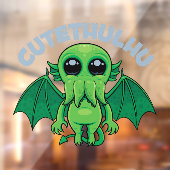 Autocollant Pour Fenêtre Cutethulhu (Feuille 2)