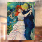 Autocollant Pour Fenêtre Danse à Bougival Pierre Renoir (Feuille 2)