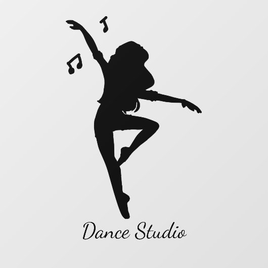 Autocollant Pour Fenêtre Danse Danser Design Fenêtre Classer (Feuille)