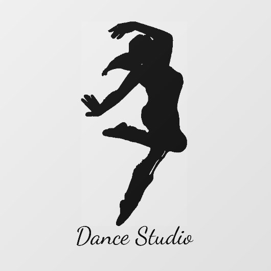 Autocollant Pour Fenêtre Danse Danser Design Fenêtre Classer (Feuille)
