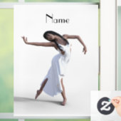 Autocollant Pour Fenêtre Danseuse blanche Thunder_Cove (Maison)