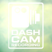 Autocollant Pour Fenêtre Dashcam In Car Camera Recording (Feuille 3)