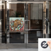 Autocollant Pour Fenêtre Dead Dillo (Porte de bureau)