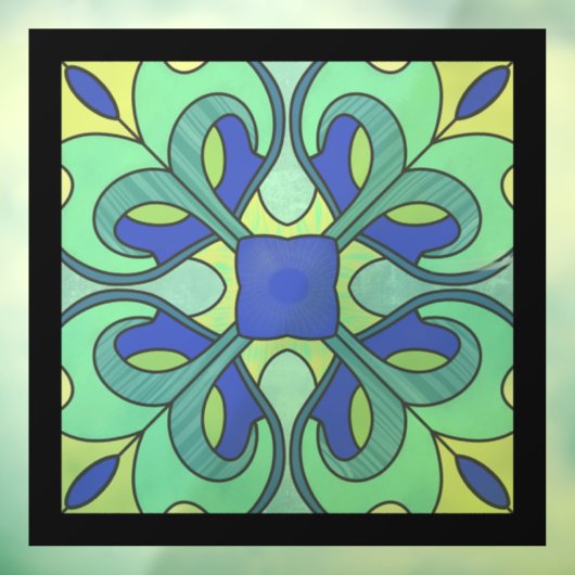 Autocollant Pour Fenêtre Décal de fenêtre en verre tendu Aqua One (Feuille 3)