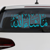 Autocollant Pour Fenêtre Décal de voiture de Mashallah